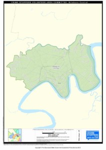Map of Brisbane Central Area