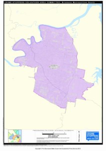 Map of Brisbane Metro South Area